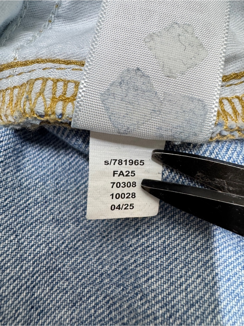 WJ452 {LOFT} "The Wide Leg" Blue High Rise Relaxed Loose Baggy Denim Jeans - Picture 6 of 7